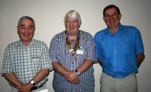 Bill Lawson - Talk on Nuclear Energy (and other different types of Energy)- with President John and Rotarian Chris